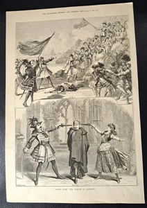 1880 Mag Seite ISDN D`Oyly Carte Gilbert & Sullivan Pirates of Penzance Theater - Bild 1 von 2