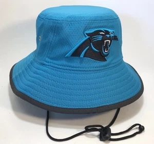 Carolina Panthers, Bucket Hat Unisex Blue with Black Trim NFL New Era Sz L/XL - Picture 1 of 8
