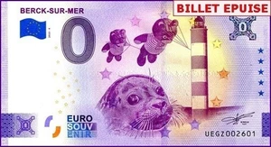 UEGZ / BERCK-SUR-MER / BILLET 0 € / NULL EURO-SCHEIN / 0 € 2023-4 - Imagen 1 de 1
