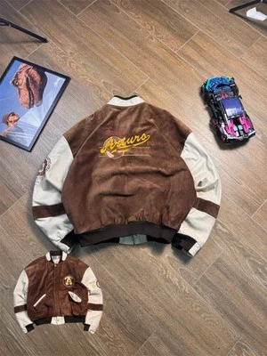 RARE Vintage Leather Bomber Suede Arturo Amazing SIZE XL - Image 1 of 4