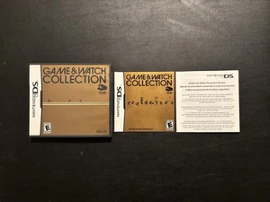 Game & Watch Collection (Nintendo DS, 2008) Case & Manual Authentic No Game - Picture 1 of 14
