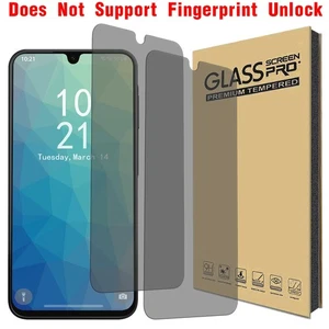 2x Privacy Anti-Spy Tempered Glass Screen Protectors For Samsung A14/A15/A16 5G - Picture 1 of 33