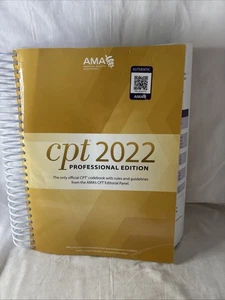 CPT Professional 2022 Spiral American Medical Association - Picture 1 of 5