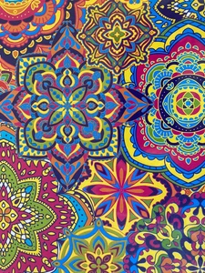 Mandala Delight 500 PC Puzzle Floral Abstrakt Brandneu Versiegelt - Bild 1 von 3