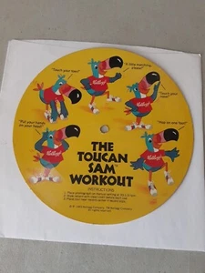 The Toucan Sam Workout Children's Cardboard Picture Record (6" 33 rpm, 1983) VG - Picture 1 of 3