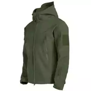 Veste Homme Militaire en Peau de Requin - Tactique, Imperméable, Coupe-Vent - Picture 1 of 9