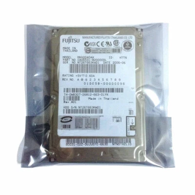 For Fujitsu MHV2040AH 40 GB IDE PATA 5400 RPM 2.5" Laptop Hard Drive - Image 1 of 2