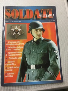 LIBRO RIVISTA SOLDATI MILITARIA ANNO 1 N°2 MAGGIO 1996 SCORPIONE EDITRICE - Imagen 1 de 5