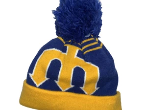 Seattle Mariners toddler youth New Era Blue gold stocking cap with M logo - Picture 1 of 7