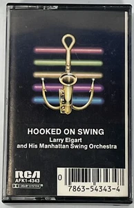 Larry Elgart - Hooked On Swing Audio Cassette 1982 Manhattan Swing Orchestra - Picture 1 of 6