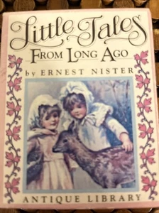Little Tales From Long Ago 4 Mini Books In Box Ernest Nister Vintage 1979 - Picture 1 of 7