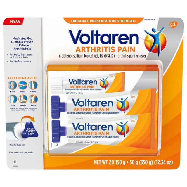Voltaren Topical Arthritis Pain Relief Gel - 350g
