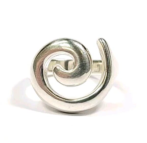 Sterling Silver Cabochon Tigers Eye Decorative Ring Size 8 - Picture 1 of 3