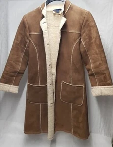 Damen Mantel 42 / L (Us 10 ) Lammfelloptik - Bild 1 von 12