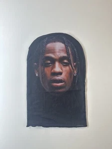 Travis Scott - Drake Hip Hop Rapper Face Mask Concert Rave Halloween Costume - Picture 1 of 2