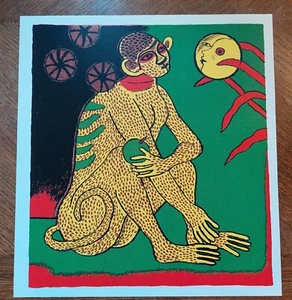 Corneille. Color original silkscreen "Fantasy", 1986 - Picture 1 of 5