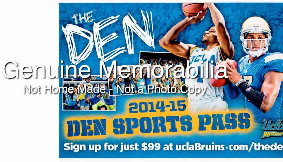 NCAA Genuine Memorabilia - UCLA Bruins AD Norman Powell Toronto Raptors 2014 - Image 1 of 2