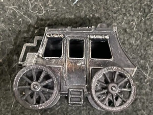 Miniature Die Cast Bronze-Tone Metal carriage Sharpener Vintage - Picture 1 of 5