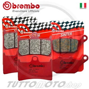 PASTIGLIE BREMBO ROSSE YAMAHA MT-09 SP Abs 2018-2019 KIT ANTERIORI+POST MT09 900 - Foto 1 di 1