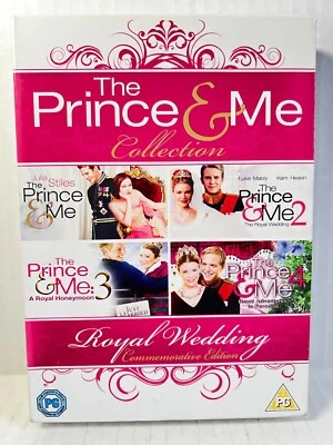 The Prince & Me DVD Collection 1,2,3 & 4,  4 Discs Set Cert PG  Region 2 PAL - Image 1 of 4