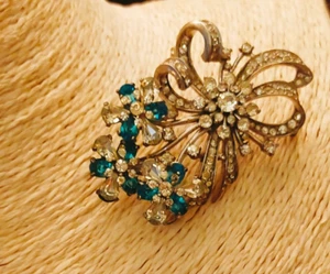 Pennino spilla floreale/Pennino floral brooch - Foto 1 di 24