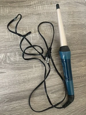 Varita rizadora Remington azul dorado herramienta profesional de peinado CI-96W2 probada Foto 1 de 4