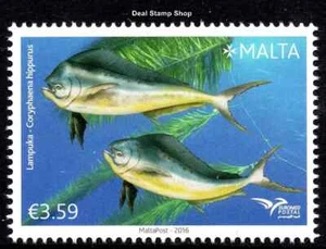 Malta 2016   Euromed Postal - “Fish in the Mediterranean” Unmounted Mint MNH - Picture 1 of 1