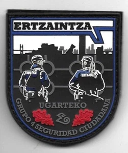 parche POLICIA ERTZAINTZA UGARTEKO SEGURIDAD CIUDADANA ,spain police patch - Imagen 1 de 1