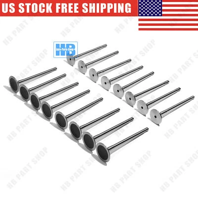 MAHLE 16x Engine Intake Exhaust Valves For VW GTI GLI AUDI A3 A4 Q5 1.8T 2.0T Foto 1 de 4