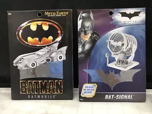 Metal Earth Models Batman Batmobil & Fledermaussignal ungeöffnet - B12 - Bild 1 von 5