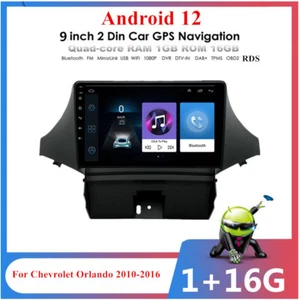 9'' Auto Stereoanlage Radio GPS BT DAB Spiegel Link für Chevrolet Orlando 10-16 - Picture 1 of 23