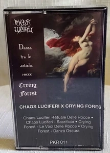 Chaos Luciferi X Crying Forest Split Release Limited Edition Of 20 Cassette - Picture 1 of 3