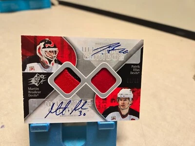 Combos ganadores SPX 2007/08 parche doble automático/10 Martin Brodeur Patrik Elias Foto 1 de 2