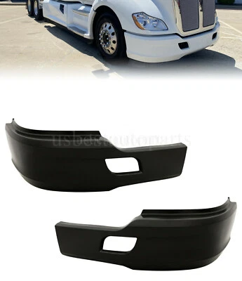 New Front Bumper Cover Driver and Passenger Side for Kenworth  T680 2012-2021 Foto 1 de 4