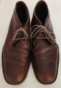 Johnston & Murphy Braun Leder Schnürschuhe Oxford-Schuhe Freizeitschuhe Herren Gr. 9M US/42EU - Bild 1 von 6