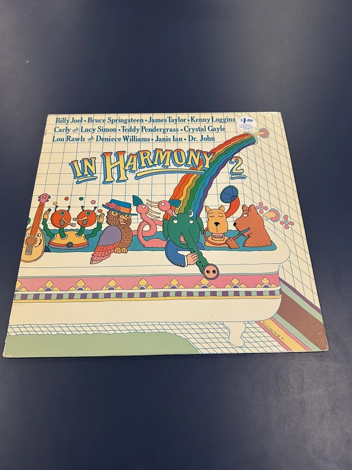 In Harmony Vinyl Record Bruce Springsteen Santa Clause Christmas Rare Billy Joel - Image 1 of 4