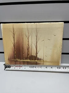 Original Oil On Canvas Painting ~ Signed By Artist 8 X 10 - Picture 1 of 8