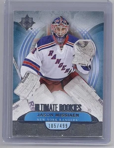 13-14 2013-14 ULTIMATE COLLECTION JASON MISSIAEN ROOKIE RC /499 69 RANGERS - Picture 1 of 1