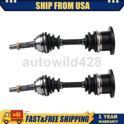 2 Front Right CV Axle Fits 1987-1990 Chevrolet S10 1990 Chevrolet S10 Blazer - Image 1 of 4
