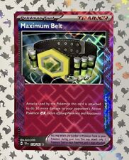 Maximum Belt 154/162 ACE SPEC Rare Pokemon Scarlet & Violet Temporal Forces