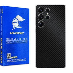 Armorsuit Vinyl Skin Wrap Film for Samsung Galaxy S25 Ultra-Back Only (USA) - Picture 1 of 50