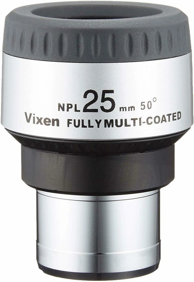 Vixen PL 25mm Plossl Series 1.25 Eyepiece With 50 Degree Field of View.
