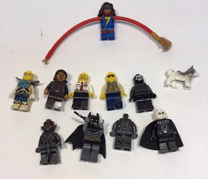 LEGO Mini Figure 11 From Different Set Star Wars Miss Marvel Batman Larval City - Picture 1 of 5