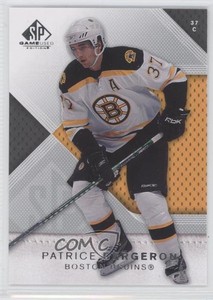 2007-08 SP Game Used Edition Patrice Bergeron #91