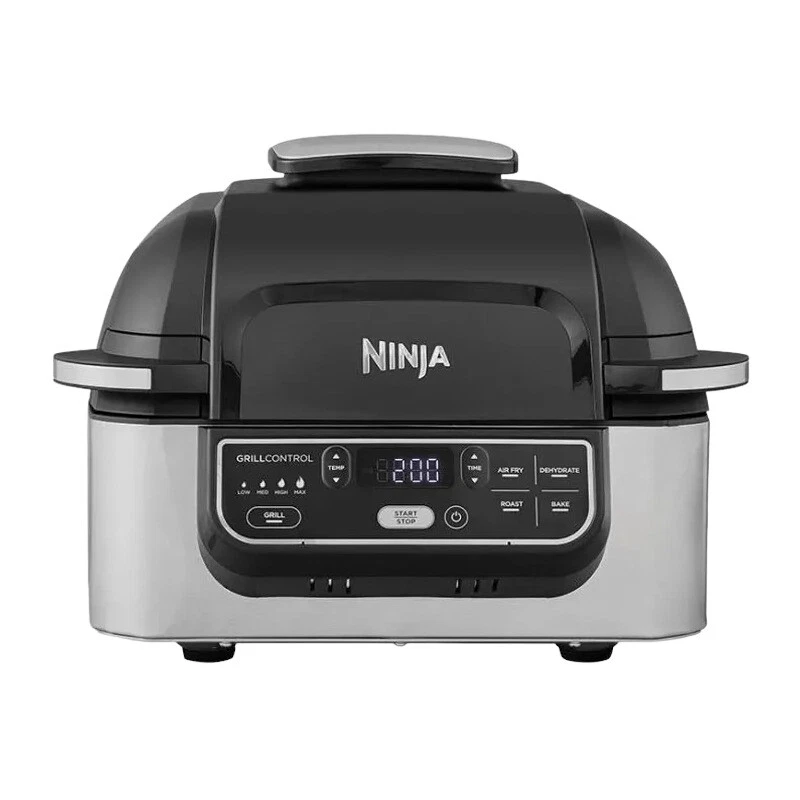 NINJA AG301EU Air Grill Heißluftfritteuse 1760 Watt Schwarz