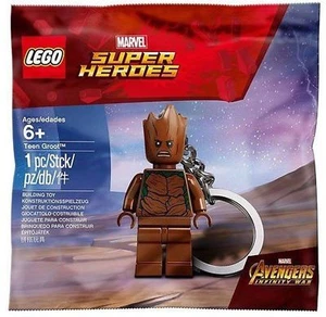LEGO Teen Groot Keychain - Avengers Infinity War - Picture 1 of 1