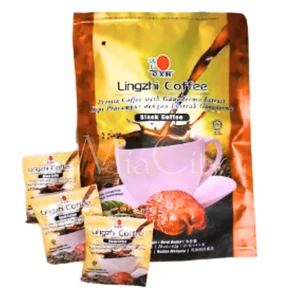Café negro DXN Lingzhi con Ganoderma ORI (20sac x4,5 gramos) - SIN AZÚCAR Y HALAL - Imagen 1 de 9