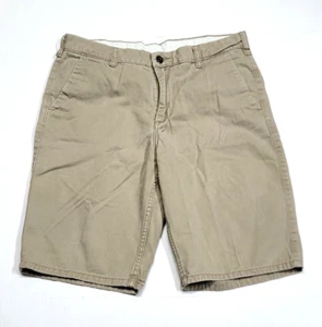 Vintage DC Shoes Skateboarding Chino Khaki Surf Tan Y2K Shorts Men's 31 - Picture 1 of 11