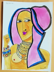 09498 Acquerello - Atmosfere del Corno d'Africa - Se Ethiopia - Picture 1 of 3