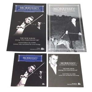 MORRISSEY 2006 Ringleader Tormentor 4 x Promo LOT 2 Sticker 2 Handbill Flyer MOZ - Picture 1 of 6